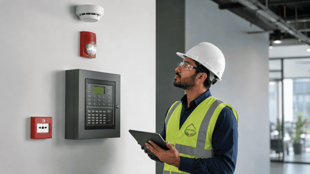 أنظمة إنذار الحريق في السعودية بين النظام التقليدي والمعنون Fire Alarm Systems in Saudi Arabia: Conventional vs Addressable
