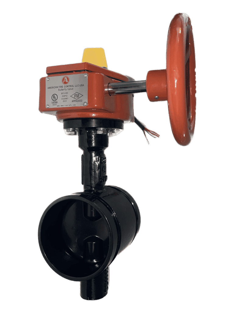 American AFC Grooved Fire Butterfly Valve – BFG-300 and BFG-301