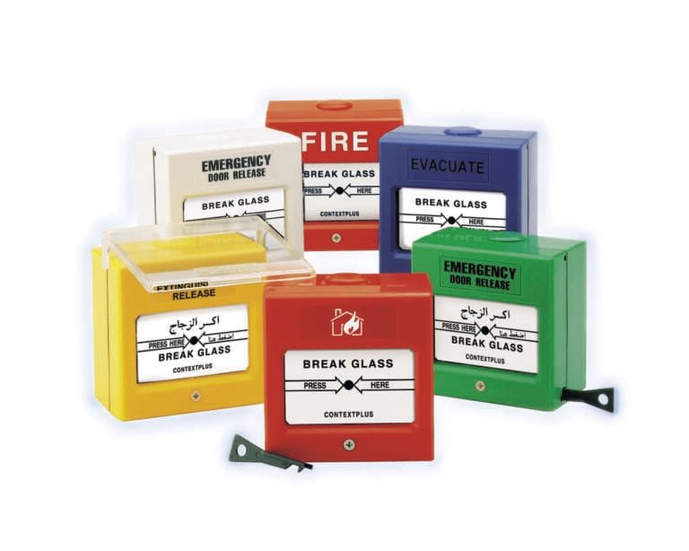 CP550CP — Smash Glass Fire Call Point - context plus