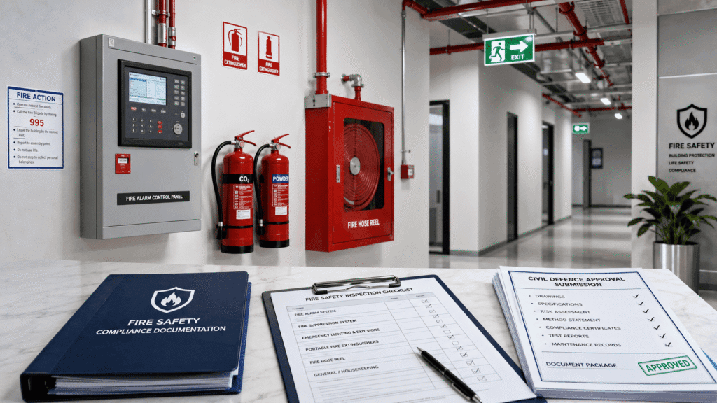 Civil Defense Approval Support - services