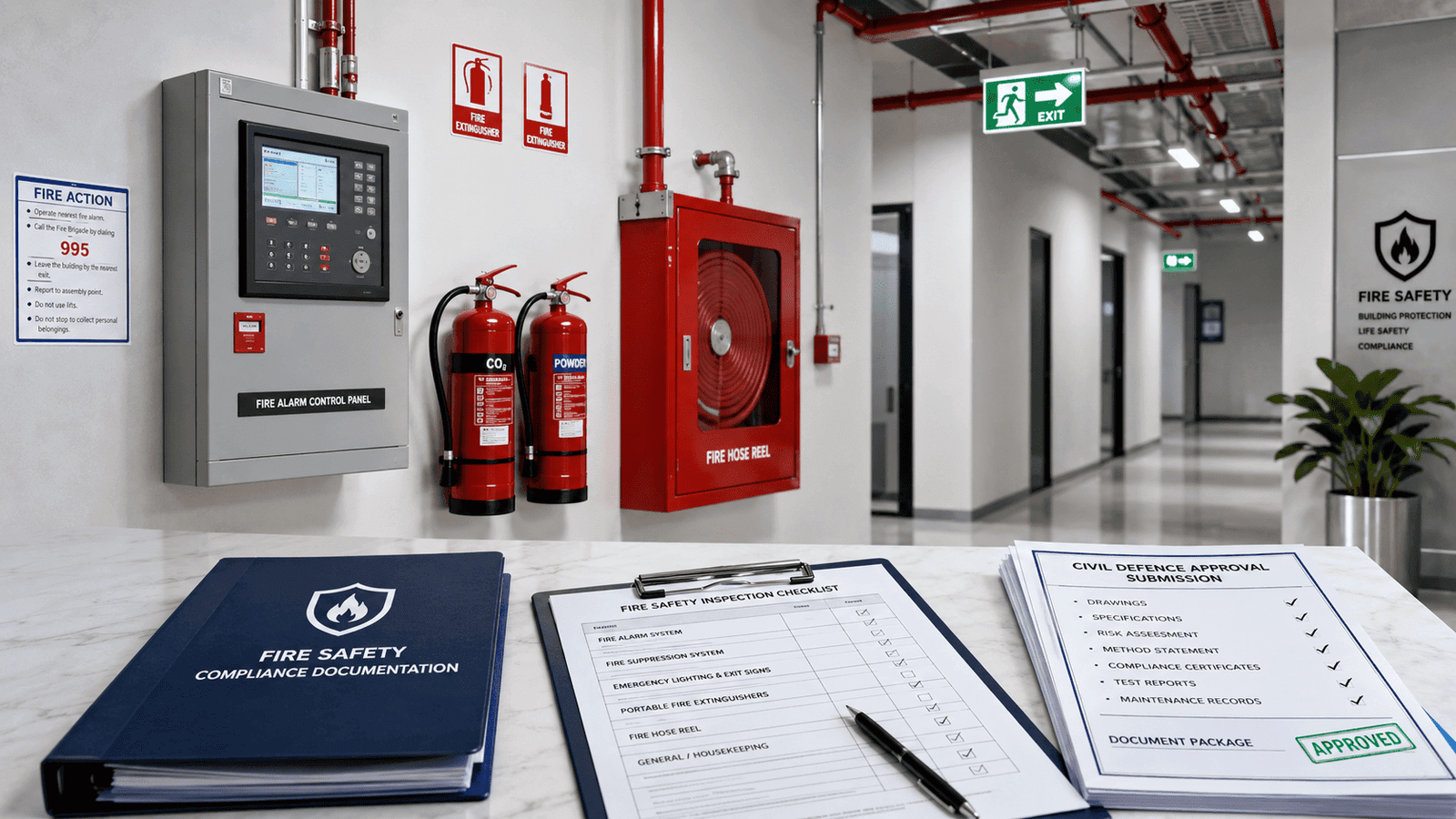 Civil Defense Approval Support - services