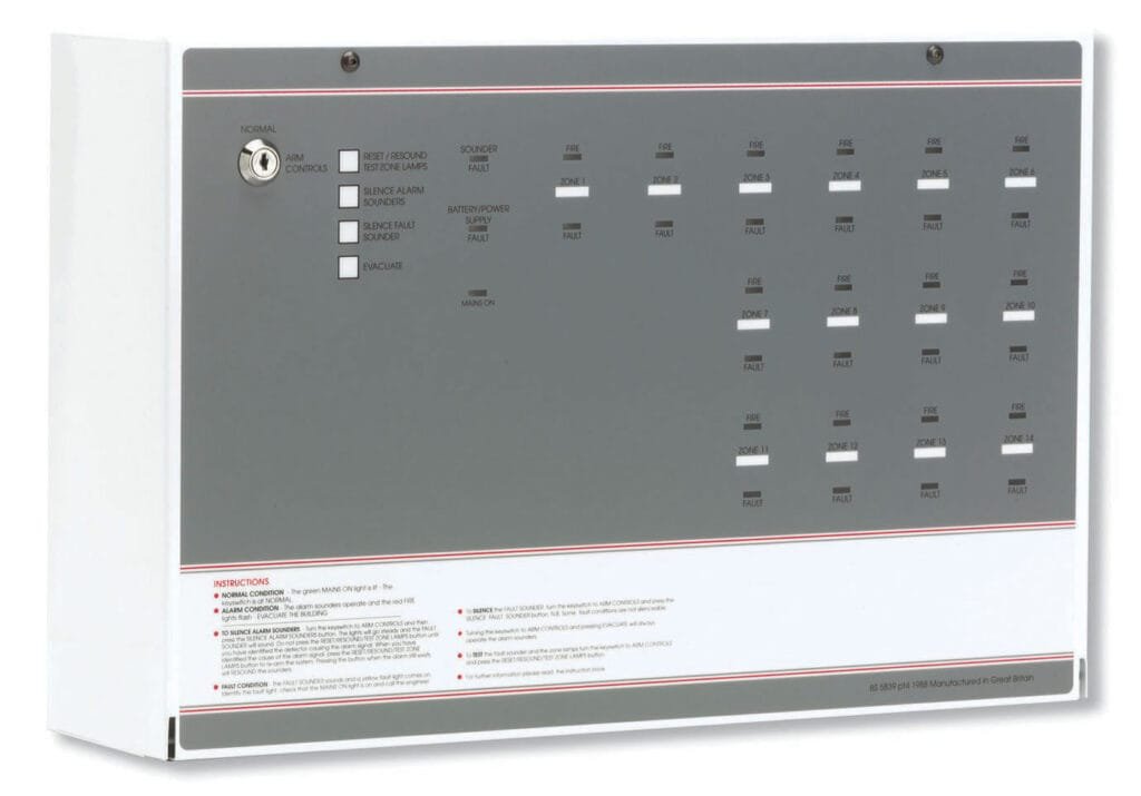 FP 20-Zone Repeater Panel, FF398-2 - context plus