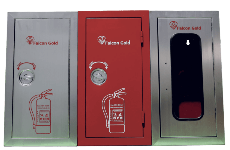 Falcon Gold Recessed Fire Extinguisher Cabinet
