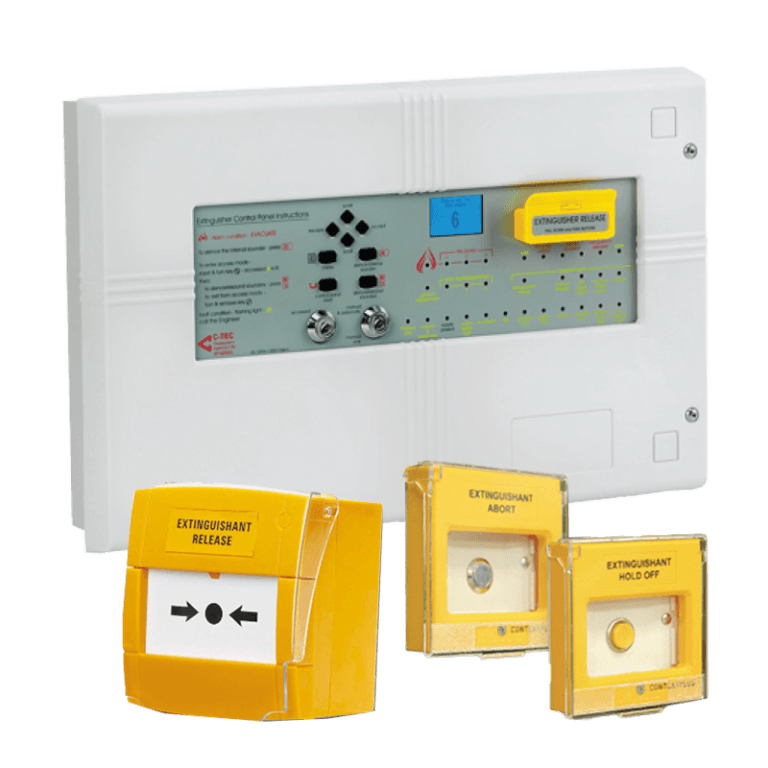 Gas-Fire-Extinguishing-System Control Panel - ContextPlus