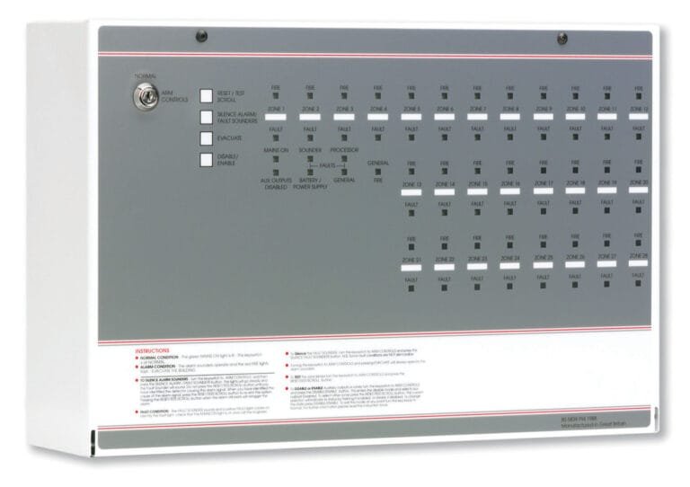 MFP 16–28 Zone Conventional Fire Alarm Panel, FF516-CON - context plus