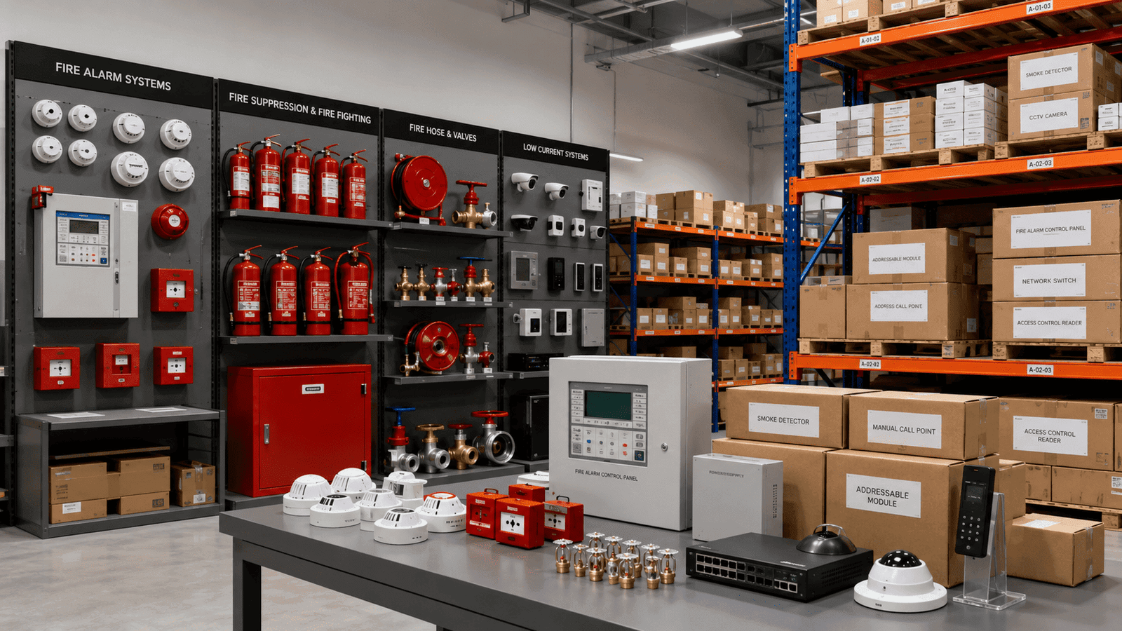 Technical Supply of Fire & Safety Systems - services