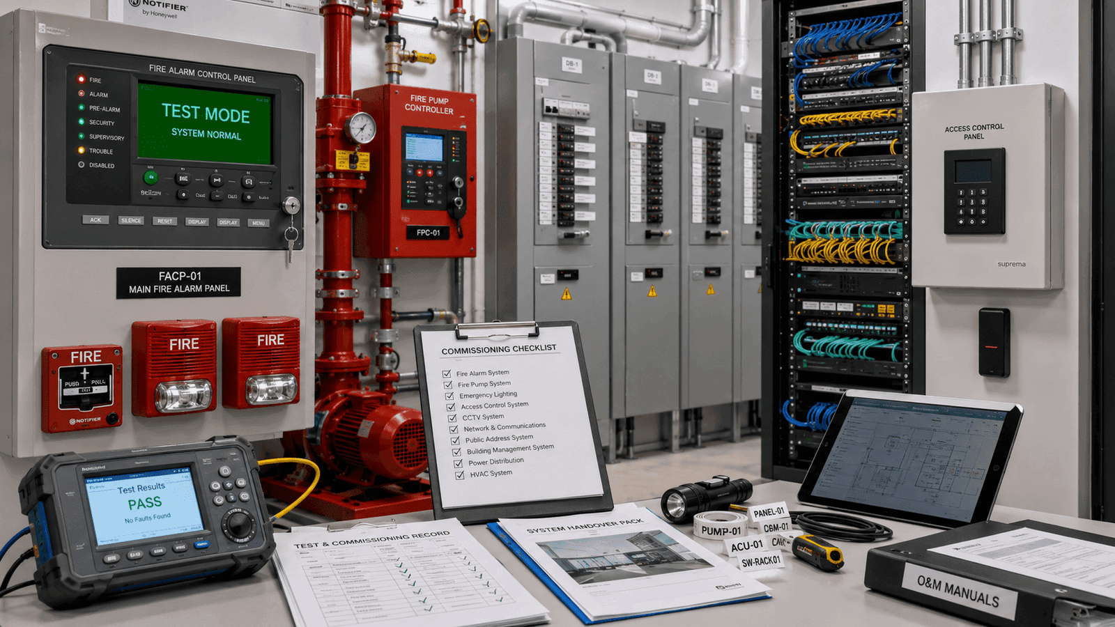 Testing, Commissioning & Handover