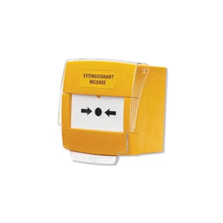 Yellow Extinguishant Release Call Point BF372 - context plus
