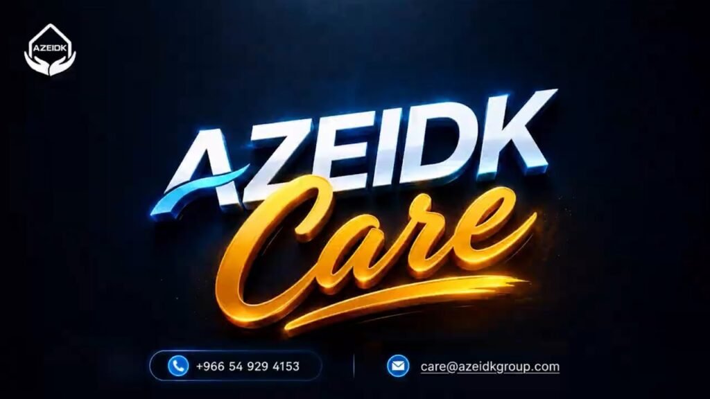 AZEIDK Care «أزيدك كير» — قناة أزيدك لشكاوى العملاء وملاحظاتهم: care@azeidkgroup.com و+966 54 929 4153